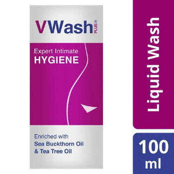 V Wash Expert Intimate HYGIENE ph3.5 Enriched with Oil Sea Buckthorn Oil & Tea Tree Oil Liquid Wash 100ml V Wash