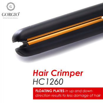 Gorgio Professional Hair Crimper HC-1260 Gorgio Professional