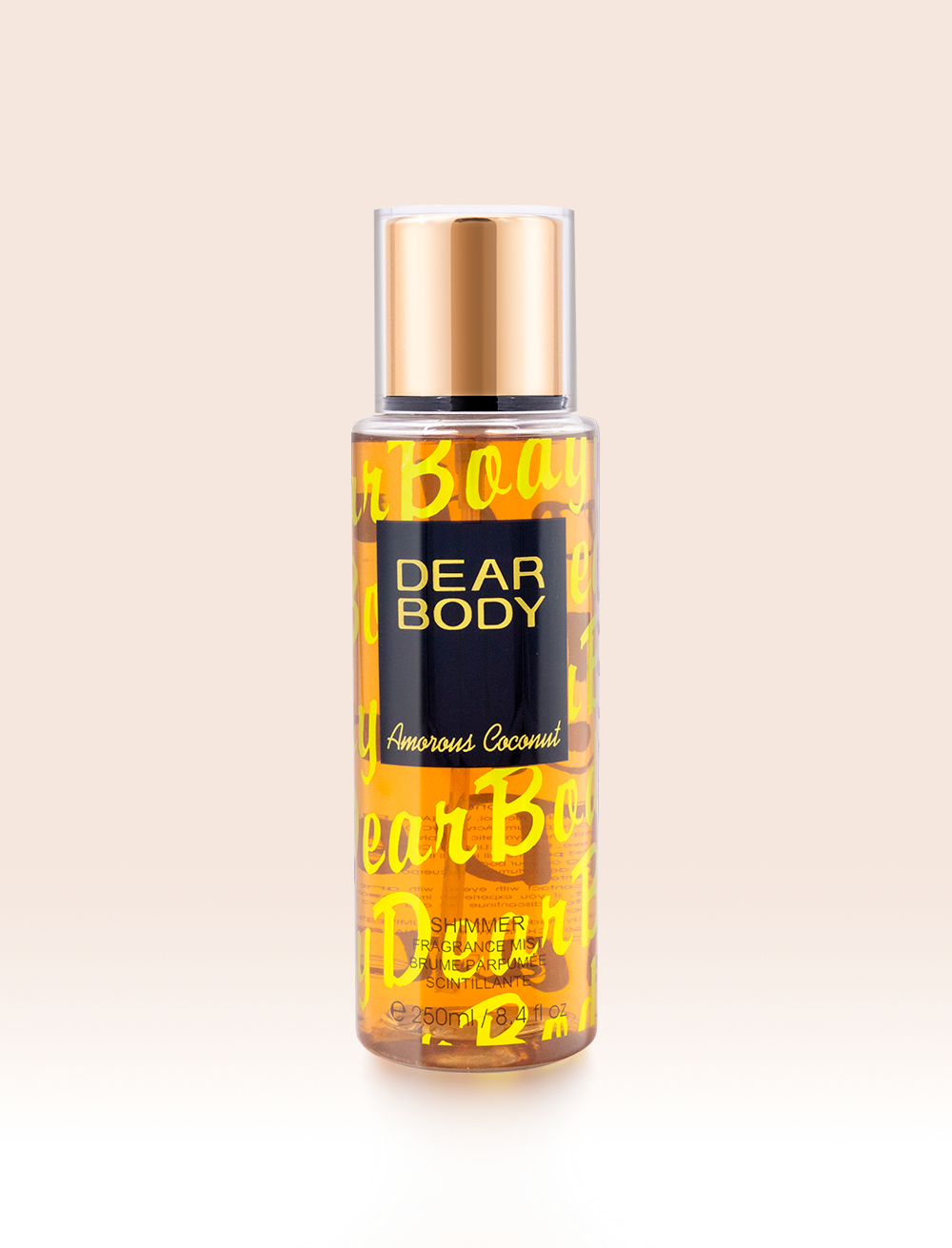 Dear Body Mist for Women, 250ml | Long-Lasting Refreshing Fragrance | Perfect for Daily Use (Amorous Coconut) DEAR BODY