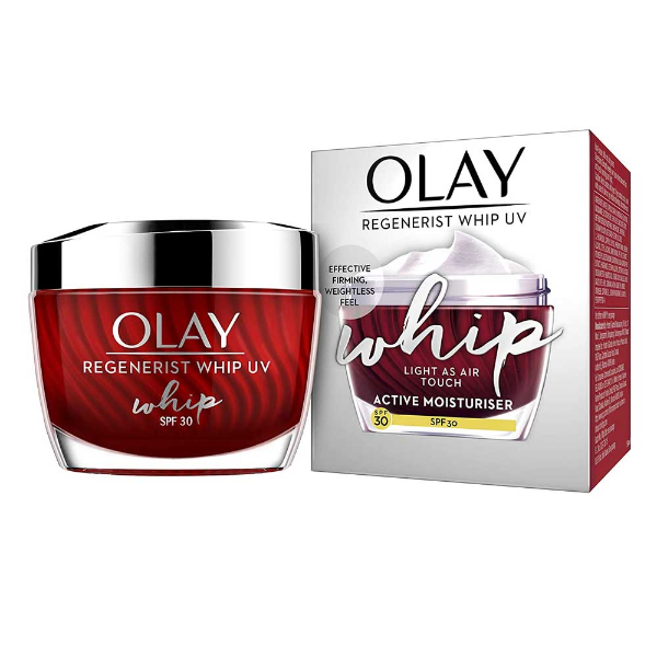 Olay Regenerist Whip UV SPF30 Light As Air Touch Active Moisturiser 50ml Olay