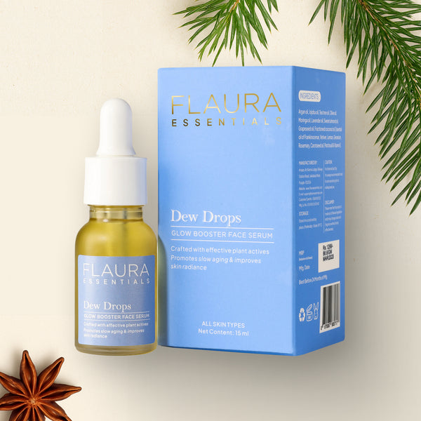 FLAURA ESSENTIALS DEW DROPS SERUM 15ML Flaura