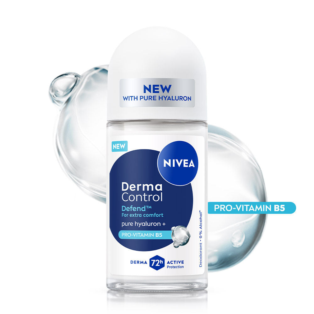 NIVEA Derma Control Defend Underarm Roll-On (50ml) NIVEA