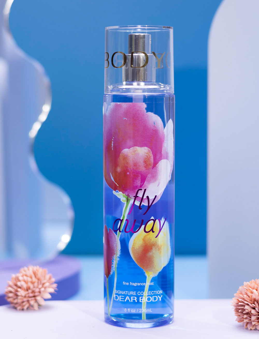 Dear Body 236 ML | Unisex Body Fragrance Mist | Fine Fragrance Mist Signature Collection | Refreshing & Long-Lasting Scent | for All Day Freshness | ( Fly away) DEAR BODY