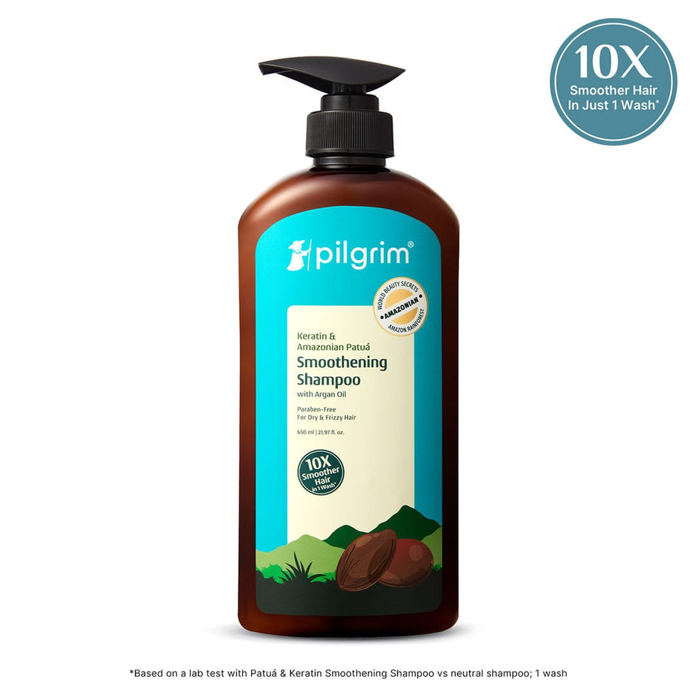 Pilgrim Keratin & Amazonian Patuá Smoothening Shampoo - 650ml Pilgrim