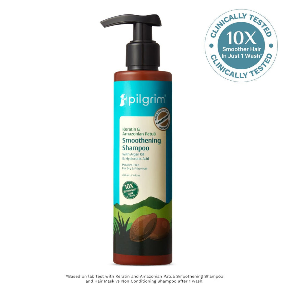 Pilgrim Keratin & Amazonian Patuá Smoothening Shampoo 200ml Pilgrim