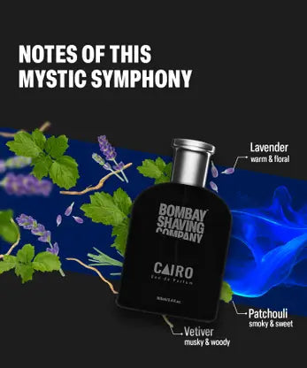 BOMBAY SHAVING COMPANY Cairo Perfume | Premium Fragrance Gift Eau de Parfum - 100 ml  (For Men) Beauty Bumble