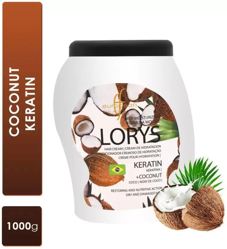 European Formula Lorys Keratin + Coconut Hair Cream 1000 g European Formula