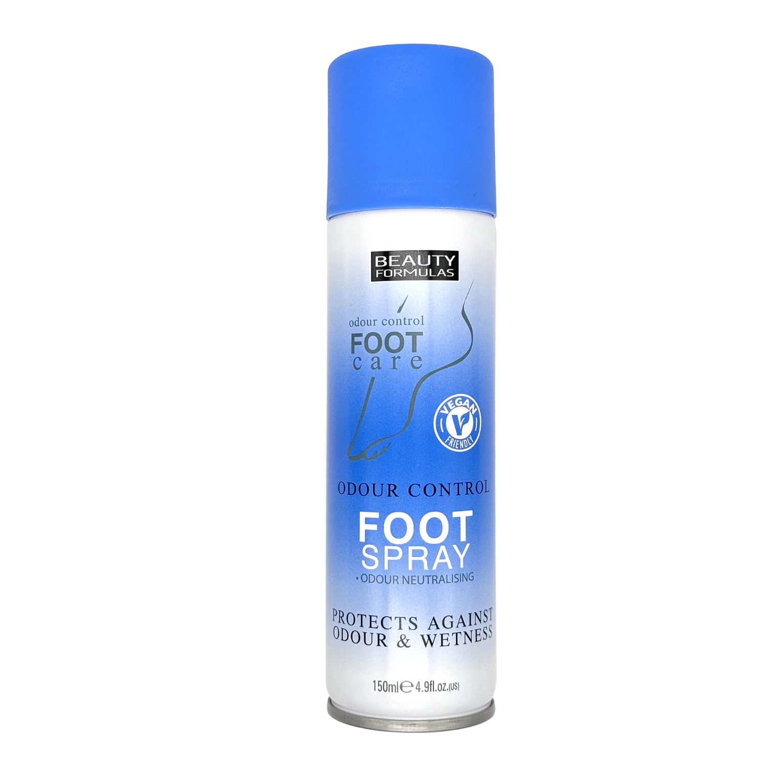 BEAUTY FORMULAS Odour Control Foot Care Foot Spray 150ml BEAUTY FORMULAS