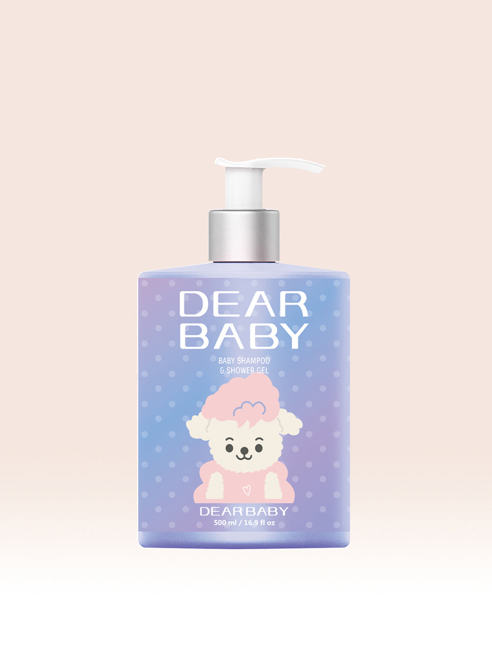 DEAR BABY Baby Shampoo & Shower Gel | Cleanse and Nourish Your Baby’s 500ML DEAR BABY