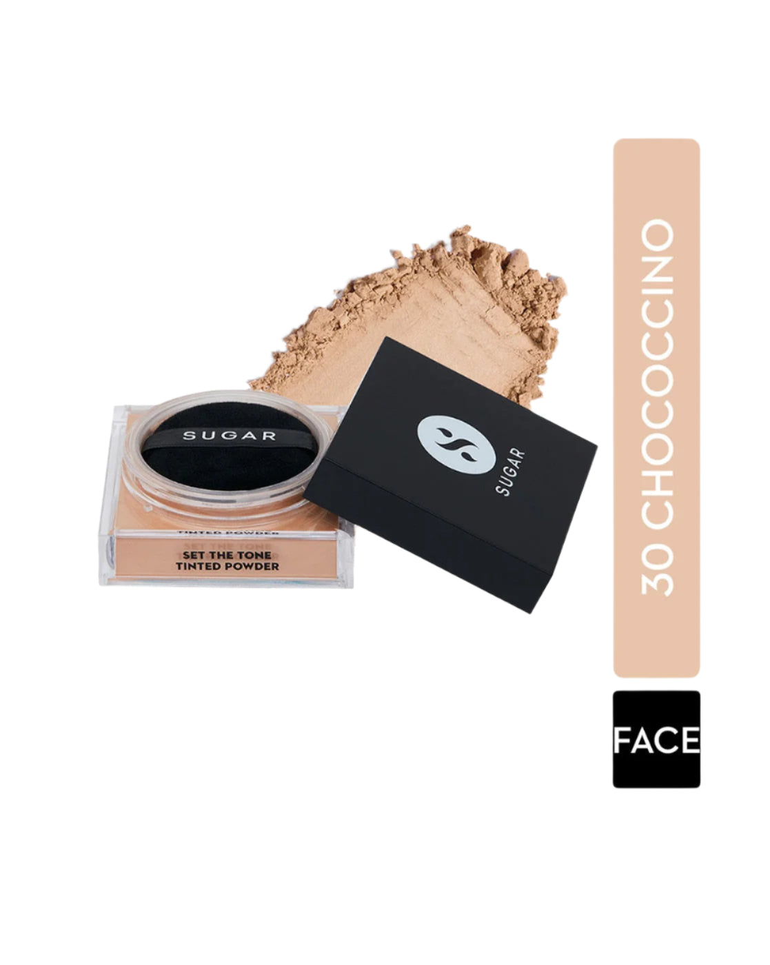 SUGAR Set The Toner Tinted Powder 30 Chococcino 15 g SUGAR