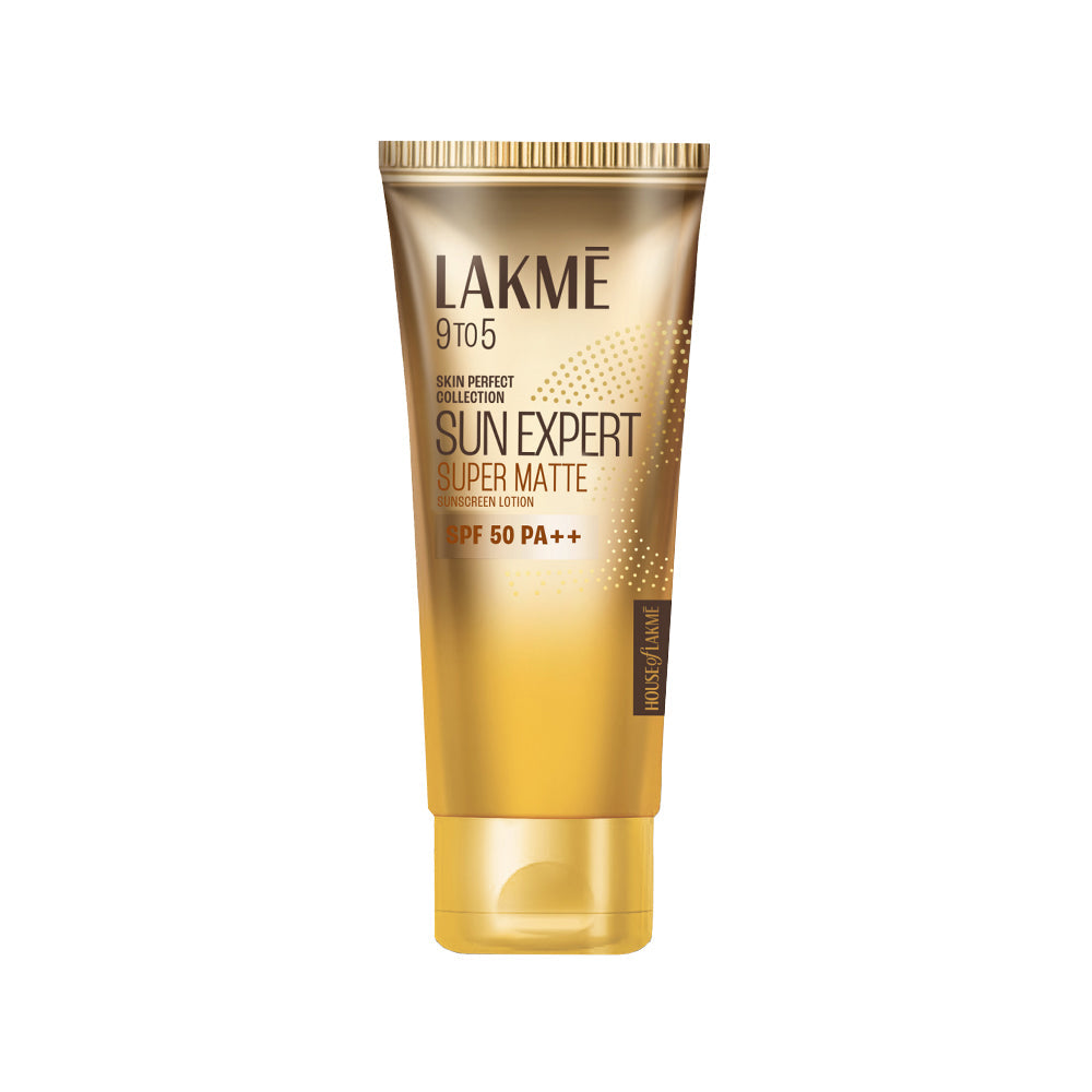 Lakme Matte Sunscreen SPF 50 PA+++, Niacinamide UVA/B Protection 100ml Lakme