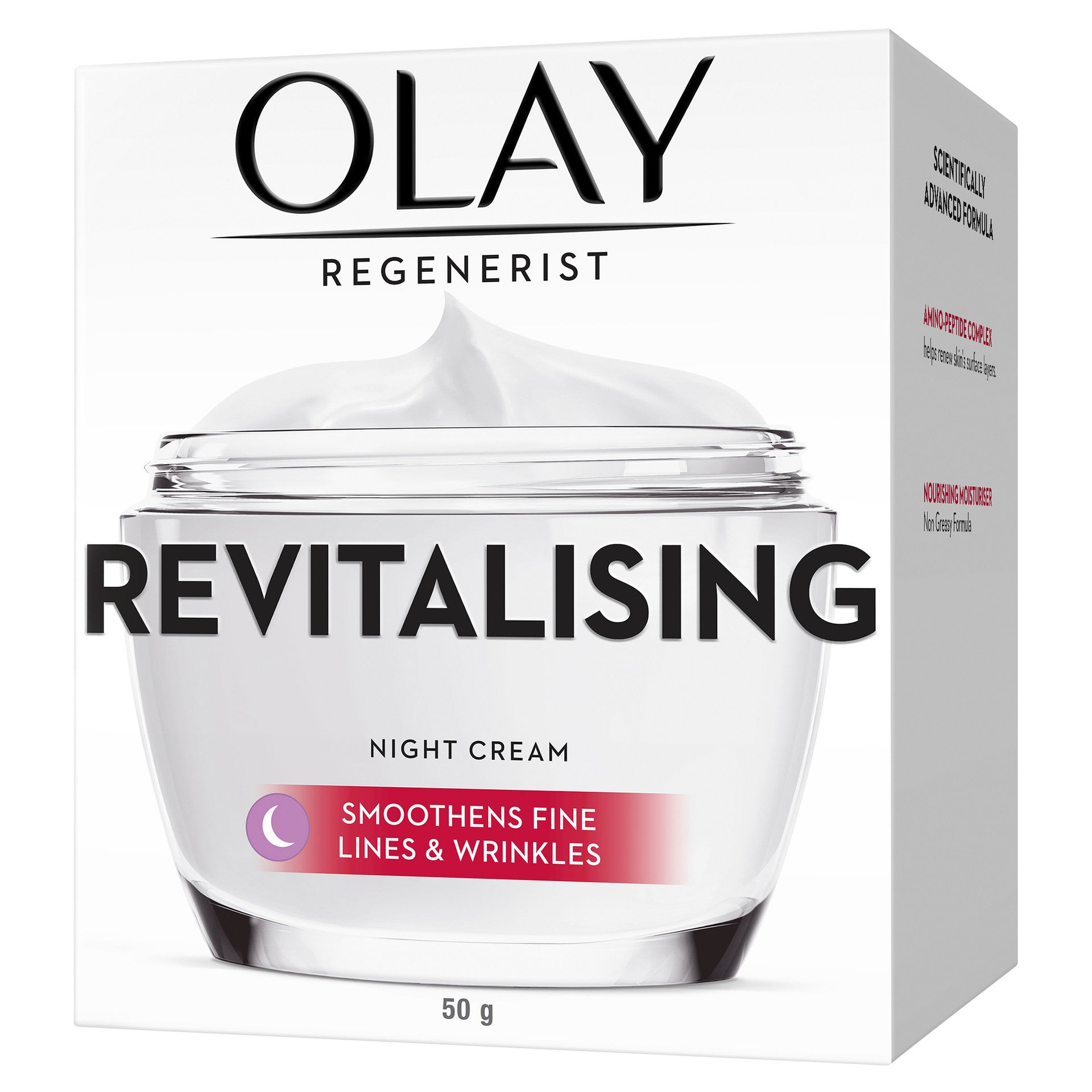 Olay Regenerist Advanced Anti-Ageing Revitalizing Night Skin Cream, 50g Olay