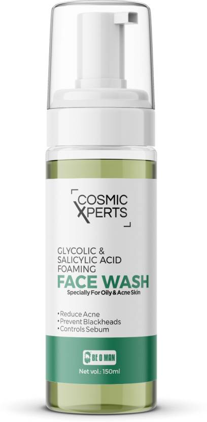 BE O MAN Cosmic Xperts Glycolic & Salicylic Foaming Face Wash 150 ml Be O Man