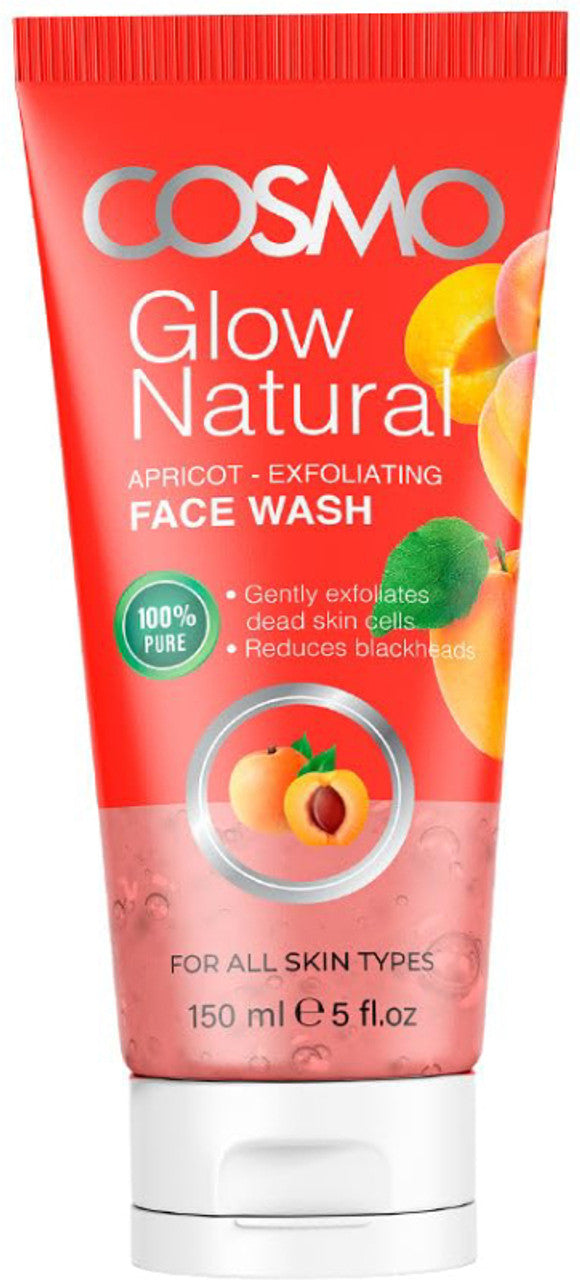 Cosmo Glow Natural Apricot Face Wash 150 Ml COSMO