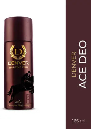 DENVER ACE Body Deo Spray Long Lasting Deodorant Spray - For Men  (165 ml) Beauty Bumble
