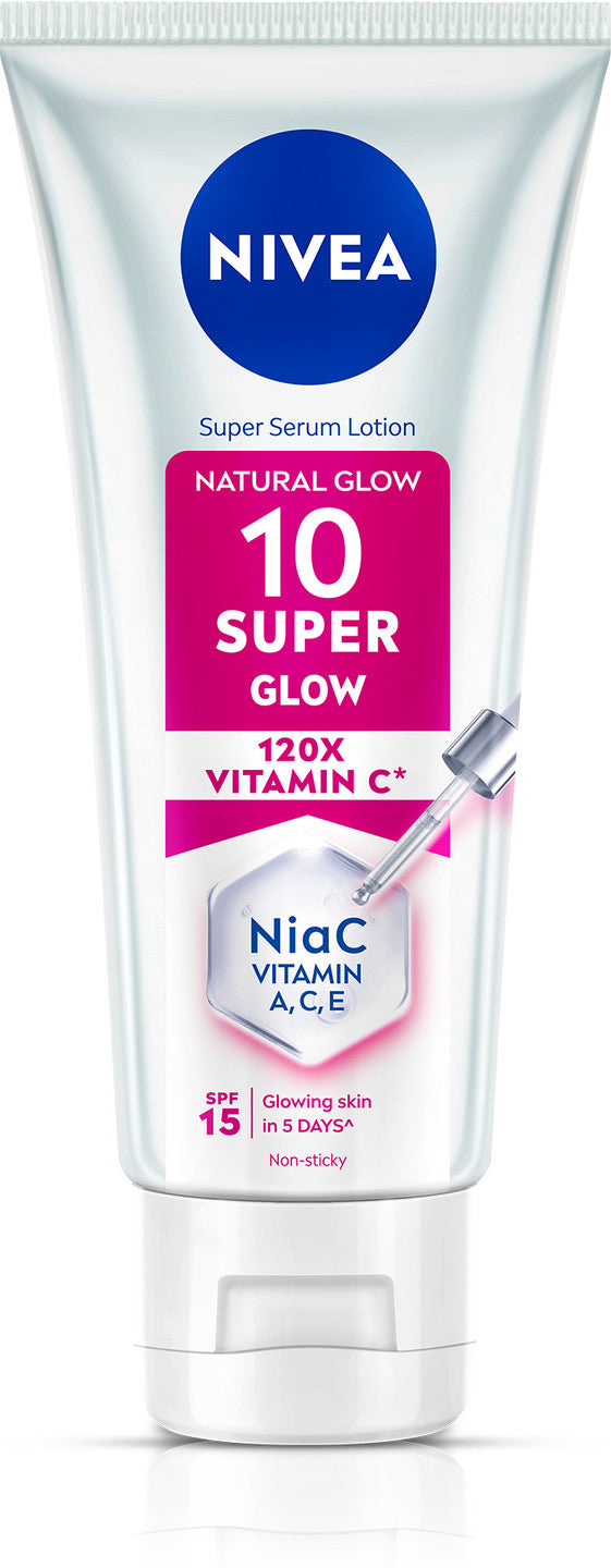 Nivea Natrual Glow 10 Super Serum Lotion NIVEA