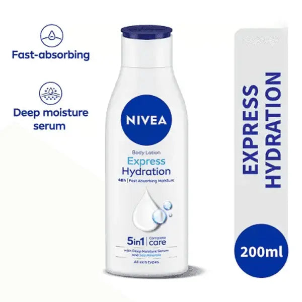 NIVEA Express Hydration Body Lotion, 200ml NIVEA
