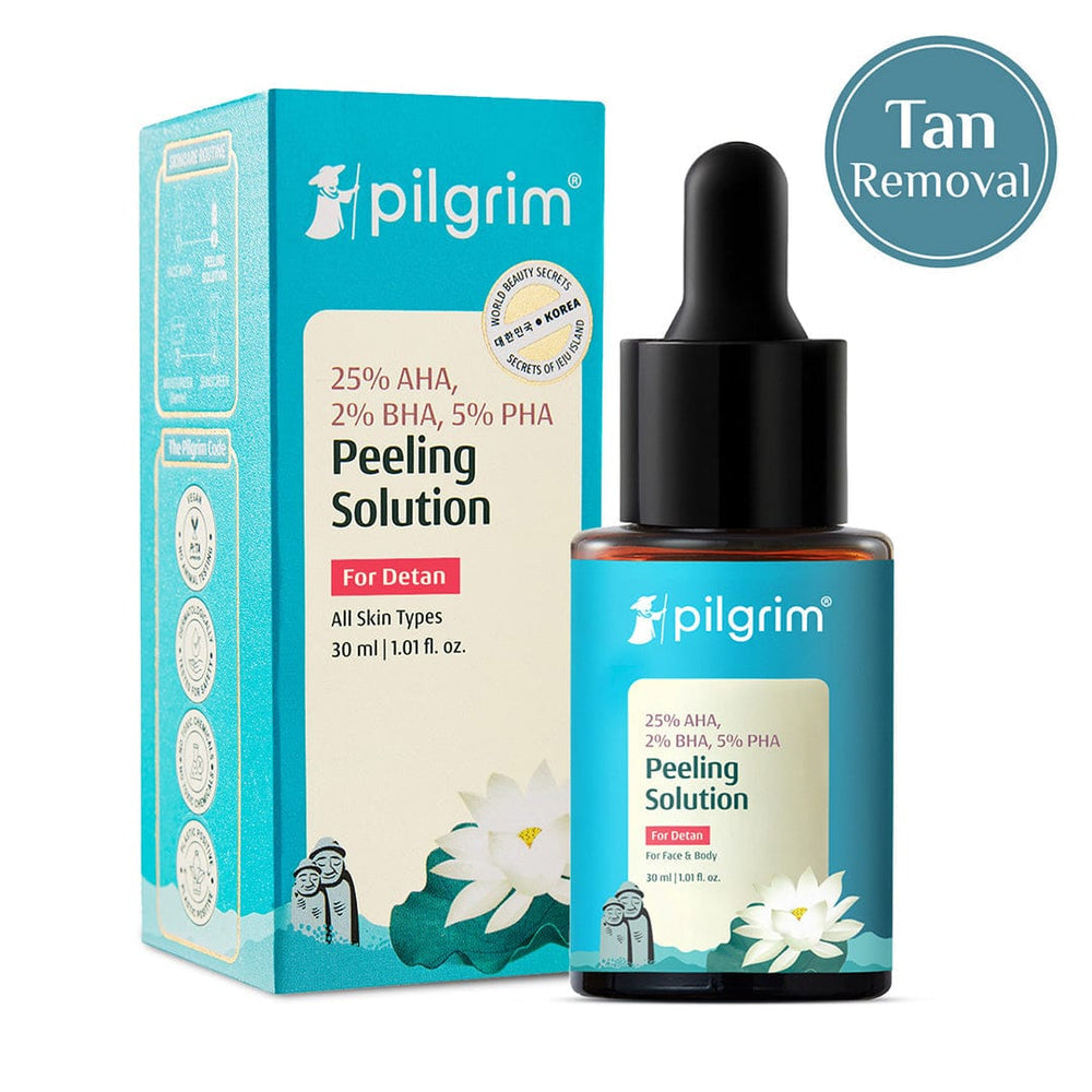 Pilgrim 25% AHA, 2% BHA, 5% PHA Peeling Solution 30ml Pilgrim