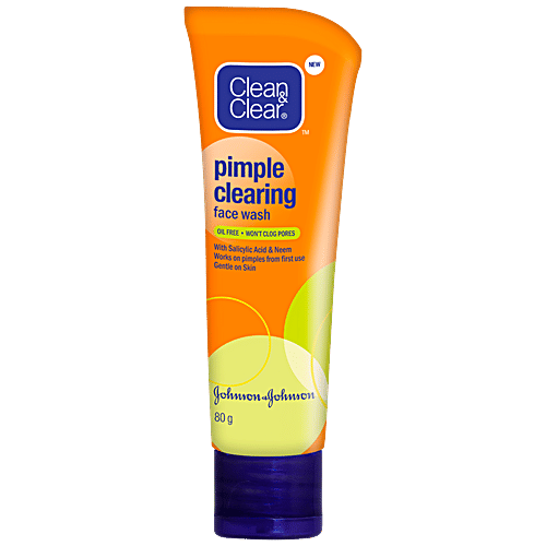Clean & Clear Pimple Clearing Facewash, 80 g CLEAN & CLEAR