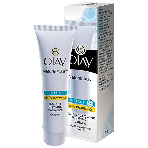 Olay Natural Aura - Vitamin B3, Pro B5, E, With UV Protection, 20 g Olay