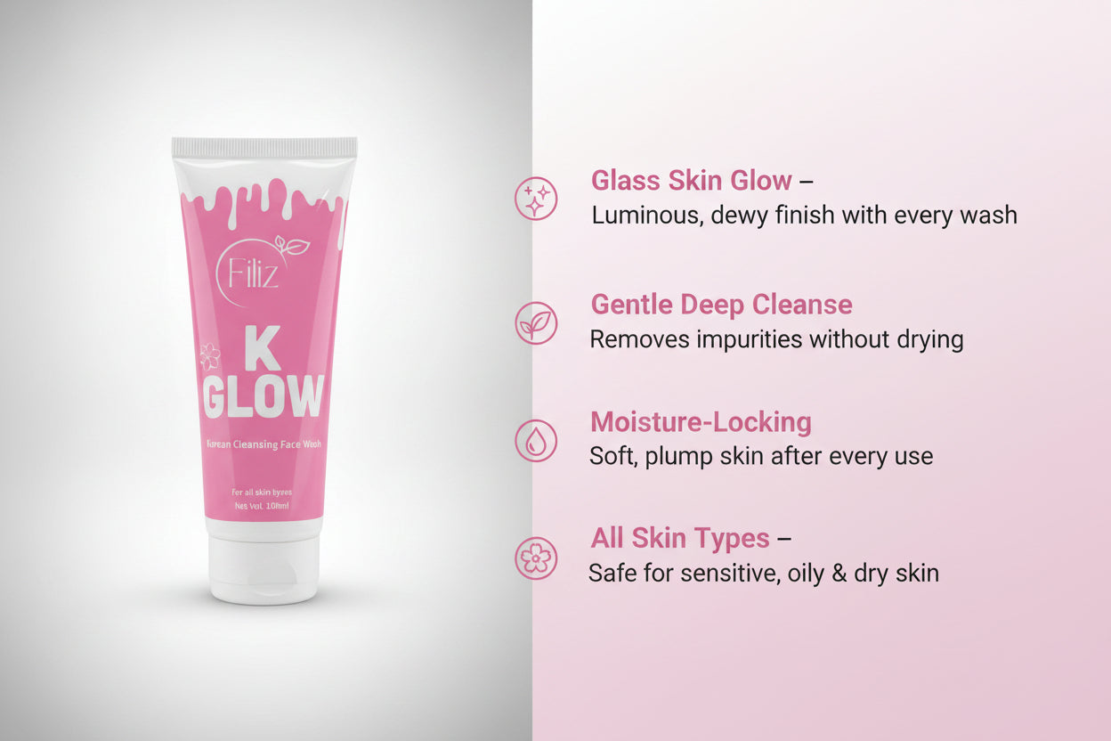 Filiz K Glow Korean Cleansing Face Wash - 100Ml FILIZ
