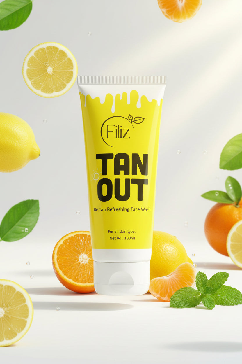 Filiz Tan Out De-Tan Refreshing Face Wash - 100Ml FILIZ