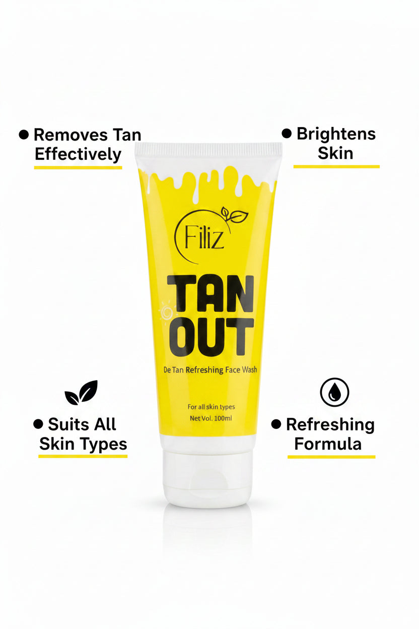 Filiz Tan Out De-Tan Refreshing Face Wash - 100Ml FILIZ