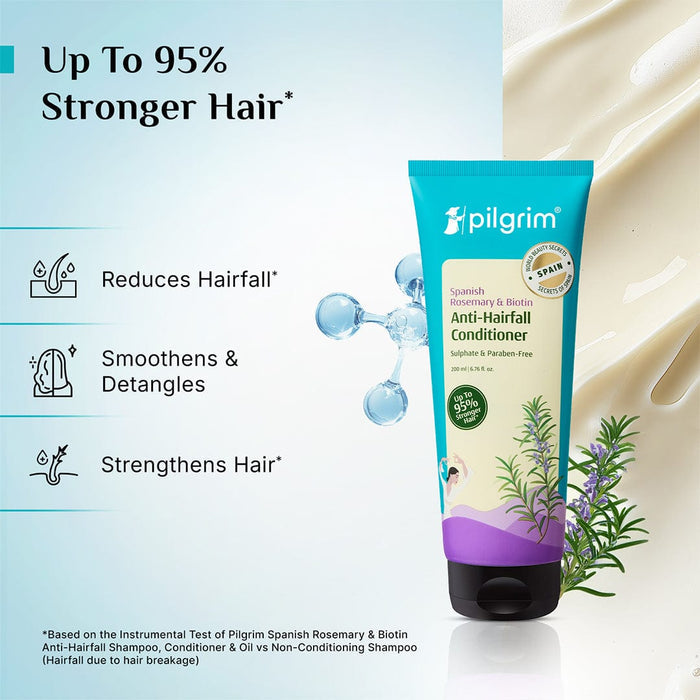 Pilgrim Spanish Rosemary & Biotin Anti-Hairfall Conditioner 200ml Pilgrim