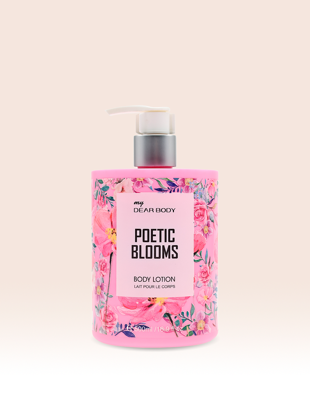 DEAR BODY POETIC BLOOMS BODY LOTION 500ML DEAR BODY