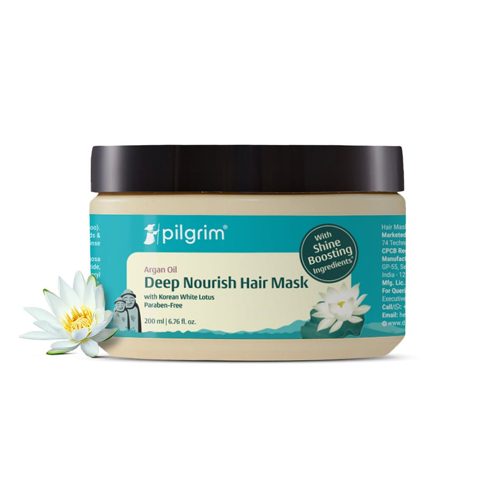 Pilgrim Argan Oil Deep Nourish Hair Mask, 200 ml Pilgrim