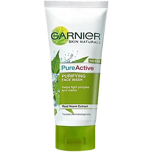 GARNIER PURE ACTIVE REAL NEEM FACE WASH 100G GARNIER