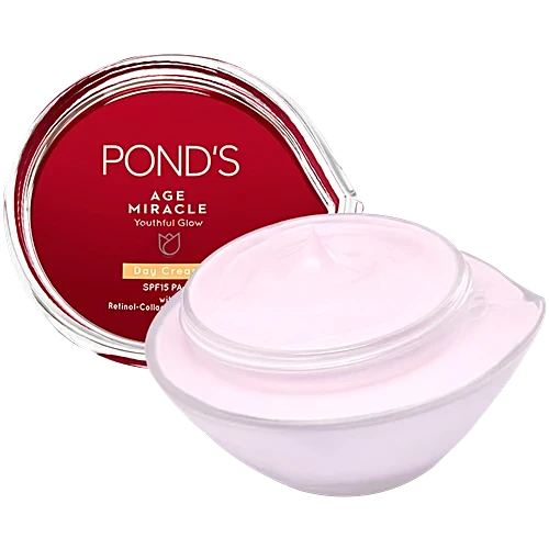 Ponds Age Miracle Youthful Glow Day Cream - SPF 15 PA++, 50 g Carton Beauty Bumble