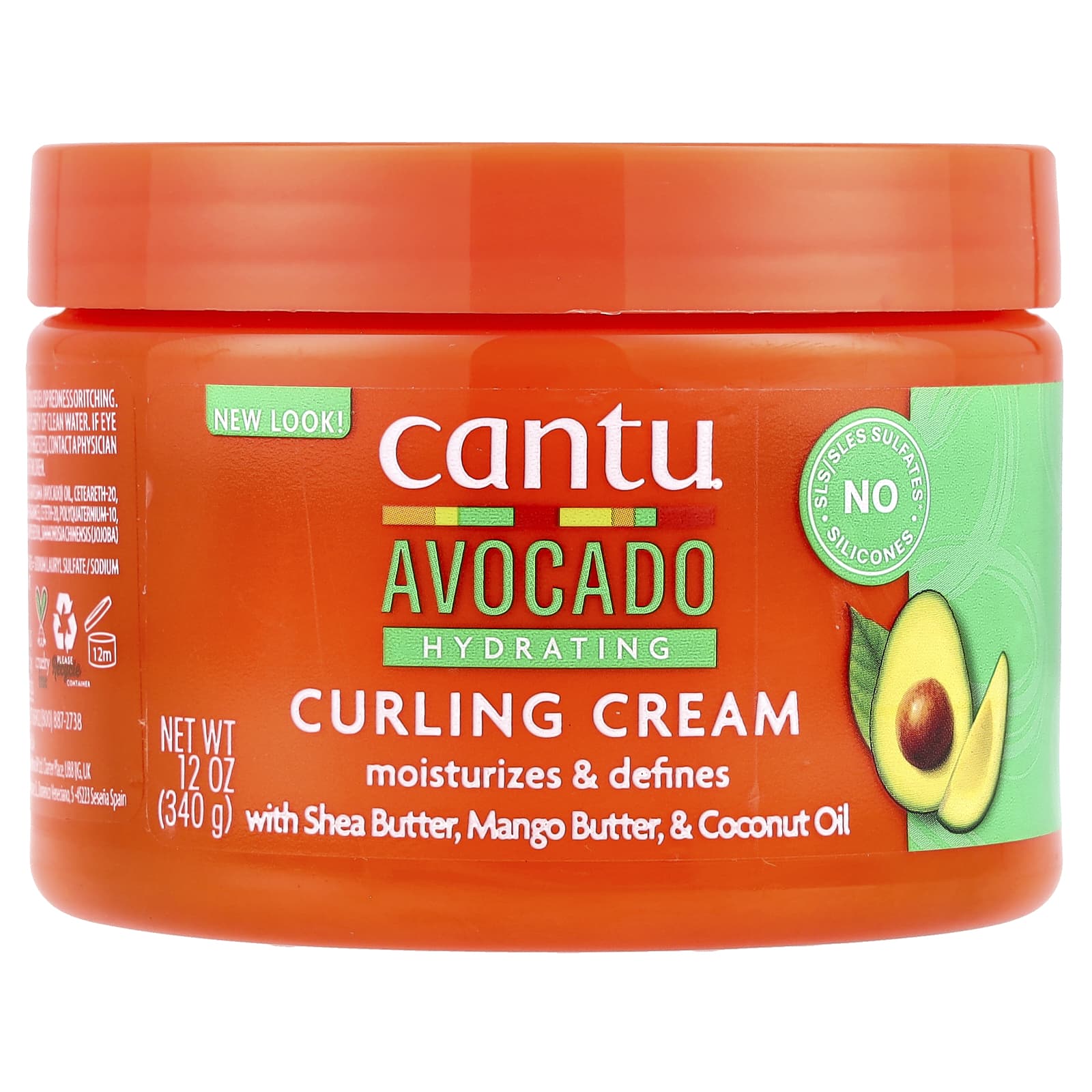 Cantu Avocado Hydrating Curling Cream 340G CANTU