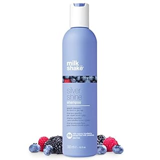 Milk_shake Silver Shine Purple Shampoo for Blonde Hair - Blonde Toner for Brassy milk shake