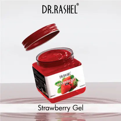 DR.RASHEL Strawberry Gel For Face & Body | Antioxidant Rich, Nourishing & Hydration (380 ml) Dr. Rashel