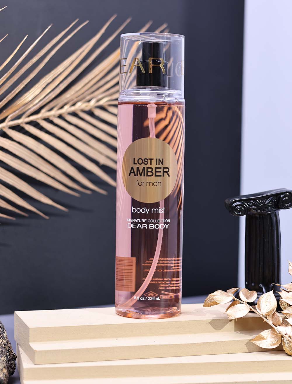 DEAR BODY LOST IN AMBER BODY MIST FOR MEN 236ML DEAR BODY