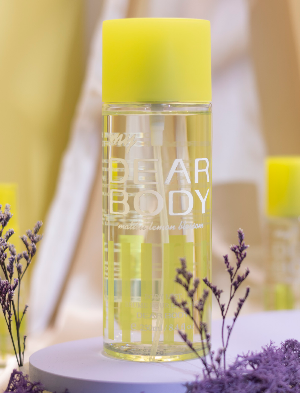 Dear Body Mist for Women, 250ml | Long-Lasting Refreshing Fragrance | Perfect for Daily Use (Malibu Lemon Blossom) DEAR BODY