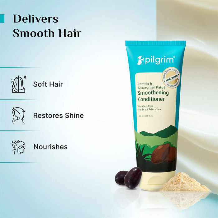 Pilgrim Patuá & Keratin Hair Smoothening Conditioner 200ml Pilgrim
