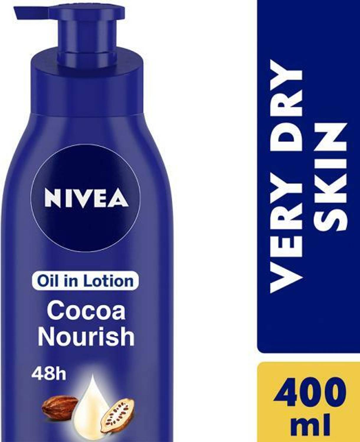 NIVEA COCOA NOURISH 5 IN 1 CARE WITH COCOA BUTTER & VITAMIN E 400 ML NIVEA