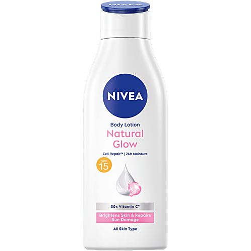 Nivea Natural Glow Cell Repair Body Lotion - SPF 15 NIVEA