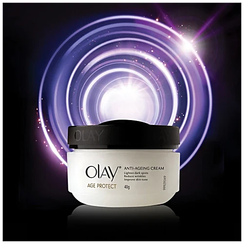 Olay Age Protect Cream/Moisturiser - Reduces Wrinkles, & Dark Spots, 40 g Olay