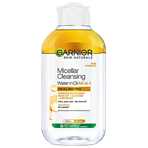 GARNIER MICELLAR WATER OIL IN 1 125ML GARNIER