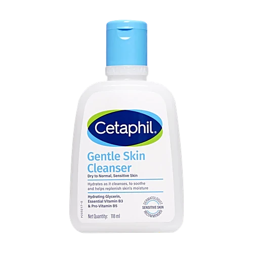 Cetaphil Gentle Skin Cleanser for Dry to Normal, Sensitive Skin | 125 ML Cetaphil