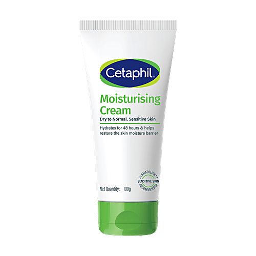 Cetaphil Moisturising Cream - Dry To Normal, Sensitive Skin, 100 g Cetaphil