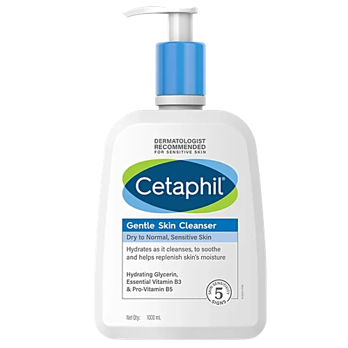 Cetaphil Gentle Skin Cleanser for Dry to Normal, Sensitive Skin | 500ML Cetaphil