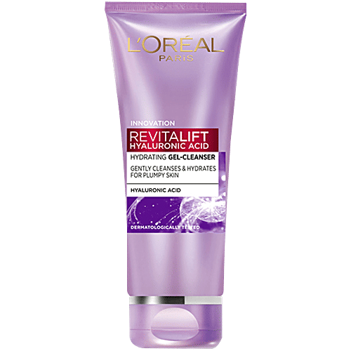 L'Oreal Paris Revitalift Hyaluronic Acid Hydrating Gel Cleanser, 100 ml L'OREAL