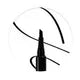Auric Beauty Wing Tip Eyeliner - Transfer & Smudge Proof, 1.2 g Matte Black BEAUTY BUMBLE