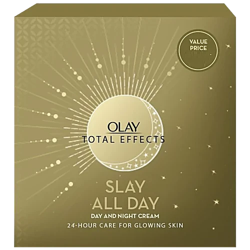 Olay Total Effects Day Cream + Night Cream - Slay All Day Pack, 2 pcs (50 g each) Olay