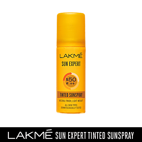 Lakme Sun Expert Tinted Sunspray - Natural Finish, Light-Weight, 50 ml Lakme