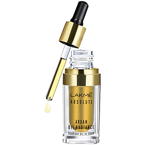 Lakme Absolute Argan Oil Radiance Overnight Oil In Serum, 15 ml Lakme